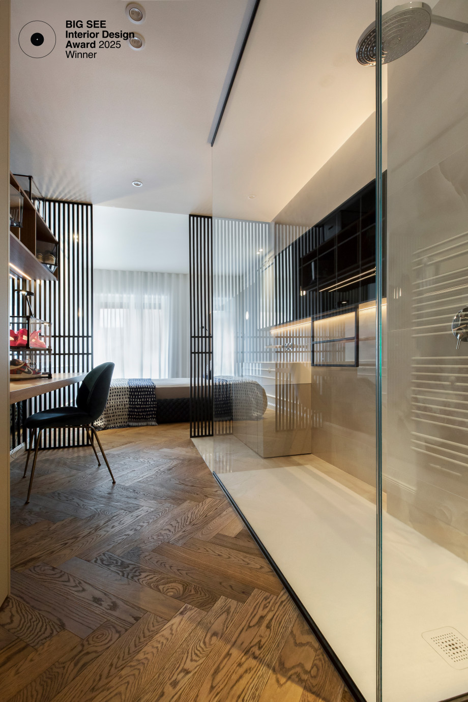timeless-glow-bathroom-glass-shower-bedroom